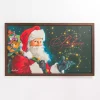 LED Believe Holly Framed Art Print