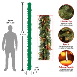 LED Classic Collection Christmas Garland