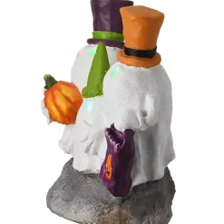 LED Ghost Trio Halloween Statue
