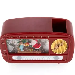 LED Holiday Radio Water Globe