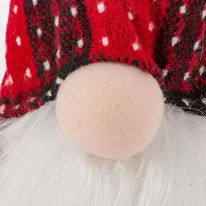 LED Standing Plush Gnome Decorations, Set of 2