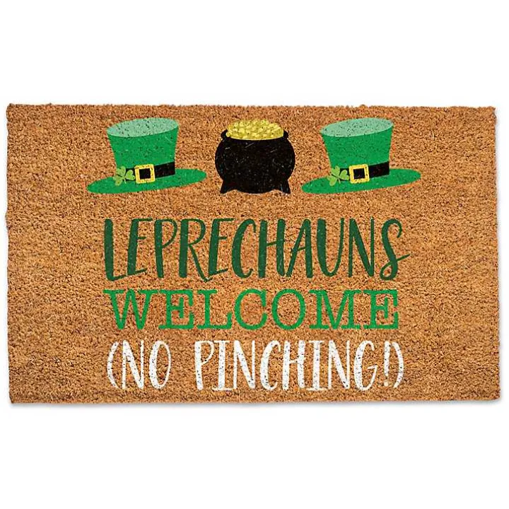 Leprechauns Welcome Doormat