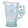 Light Blue Glass Circa Pitcher