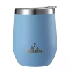 Light Blue Stainless Steel Wine Tumbler