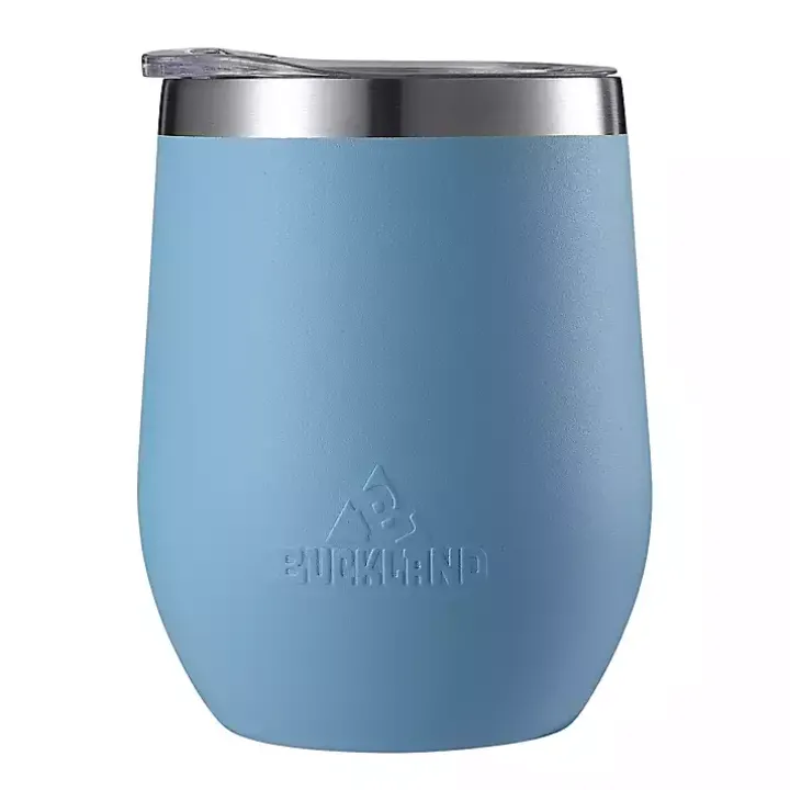 Light Blue Stainless Steel Wine Tumbler