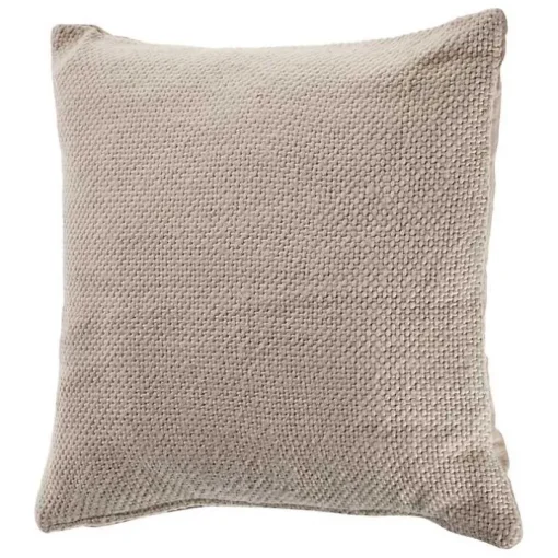 Light Cream Solid Accent Pillow