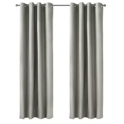 Light Gray Alpine Blackout Curtain Panel, 95 in.
