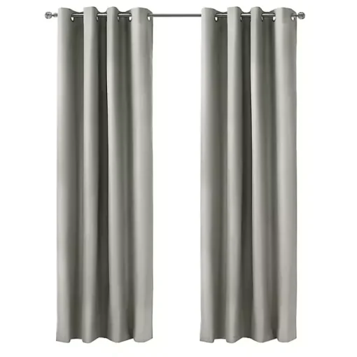 Light Gray Alpine Blackout Curtain Panel, 108 in.
