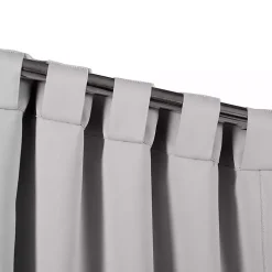 Light Gray Blackout Curtain Panel Set, 95 in.