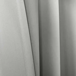 Light Gray Blackout Curtain Panel Set, 95 in.