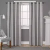 Light Gray Lila Curtain Panel Set, 108 in.