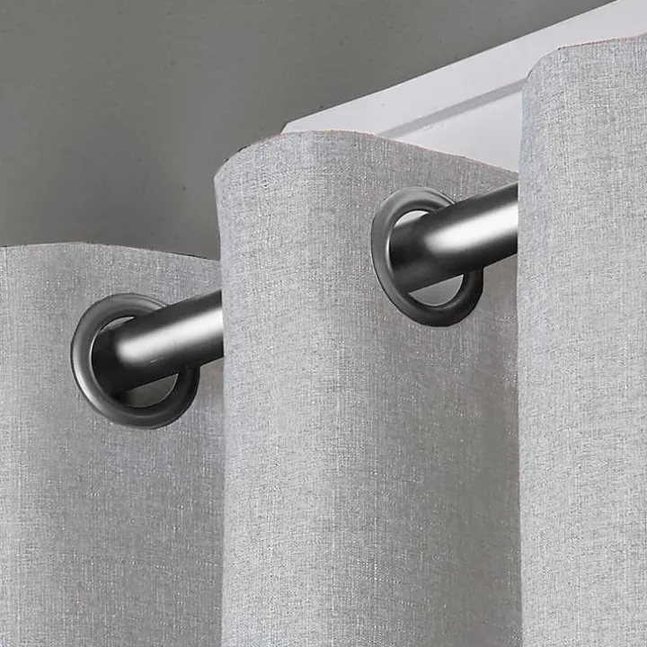 Light Gray Lila Curtain Panel Set, 108 in.