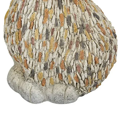 Light Gray Textured Dog Statue