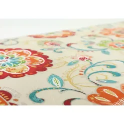 Lily Paisley Tufted Outdoor Seat Cushion, Set of 2