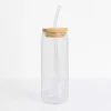 Linear Ribbed Glass Tumbler