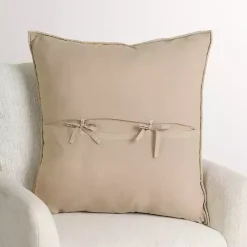 Linen Quilted Santa Monica Pillow