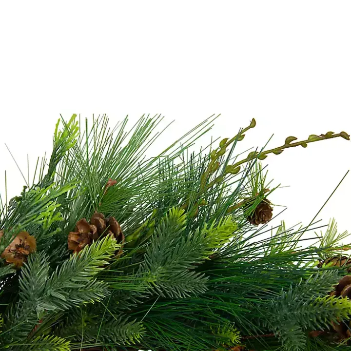Long Needle Pine Christmas Wreath