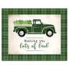 Lots of Luck Truck Canvas Wall Plaque