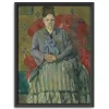 Madame Cezanne Framed Canvas Art Print