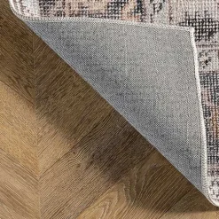 Mali Traditional Medallion Washable Area Rug, 5x8