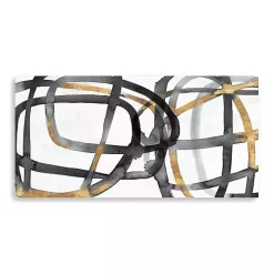 Many Ways Abstract Canvas Art Print, 60x30 in.