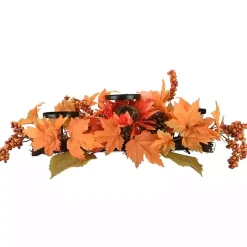 Maple Leaf Candleholder Centerpiece