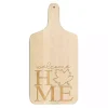 Maple Wood Welcome Home Leaf Cutting Board