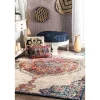 Mara Vintage Medallion Area Rug, 5x8