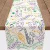 Mardi Gras Party Table Runner, 90 in.