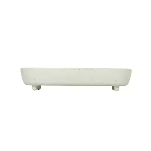 Matte White Vanity Dough Bowl