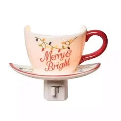 Merry & Bright Teacup Nightlight