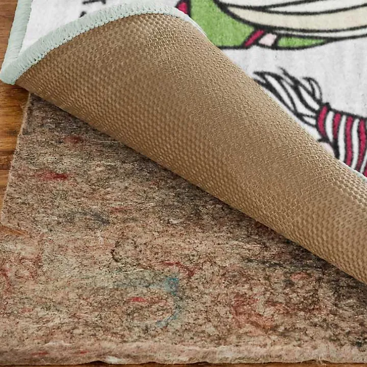 Merry Christmas Gnome Plaid Accent Rug