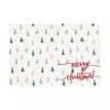Merry Christmas Mini Trees Placemats, Set of 6