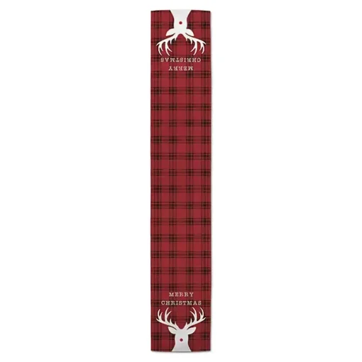 Merry Christmas Rudolf Table Runner