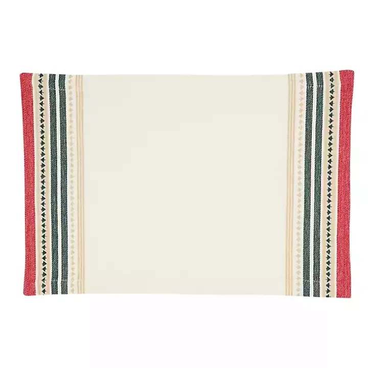 Merry Pines Cotton Placemats, Set of 4