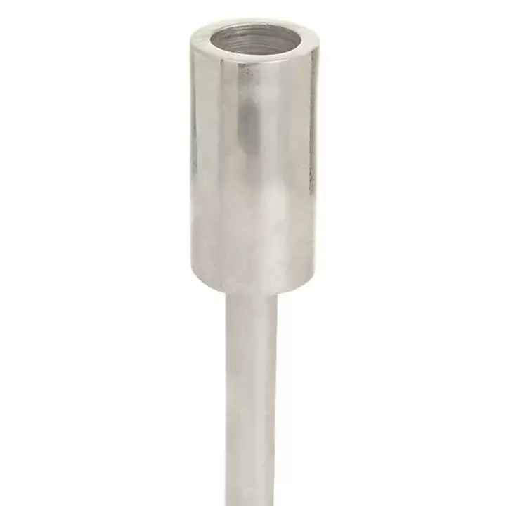 Metallic Loop Base Taper Candle Holders, Set of 3