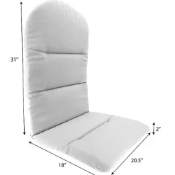 Midnight Navy Outdoor Adirondack Cushion