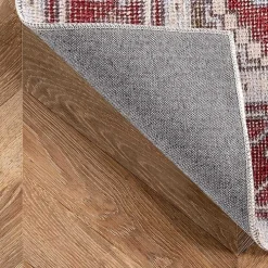 Miley Traditional Medallion Washable Area Rug, 5x8