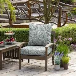 Millennial Leaf 2-pc. Outdoor Deep Seat Cushion