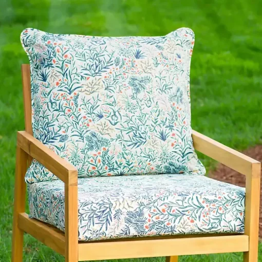 Millennial Leaf 2-pc. Outdoor Deep Seat Cushion