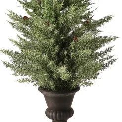 Mini Spruce Tree in Urn Planter