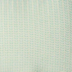 Mint Trapeze Organic Cotton Throw Pillow