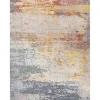 Modern Abstract Sunset Area Rug, 8x12