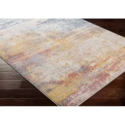 Modern Abstract Sunset Area Rug, 8x12