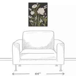 Modern Farmhouse Floral II Canvas Art Print