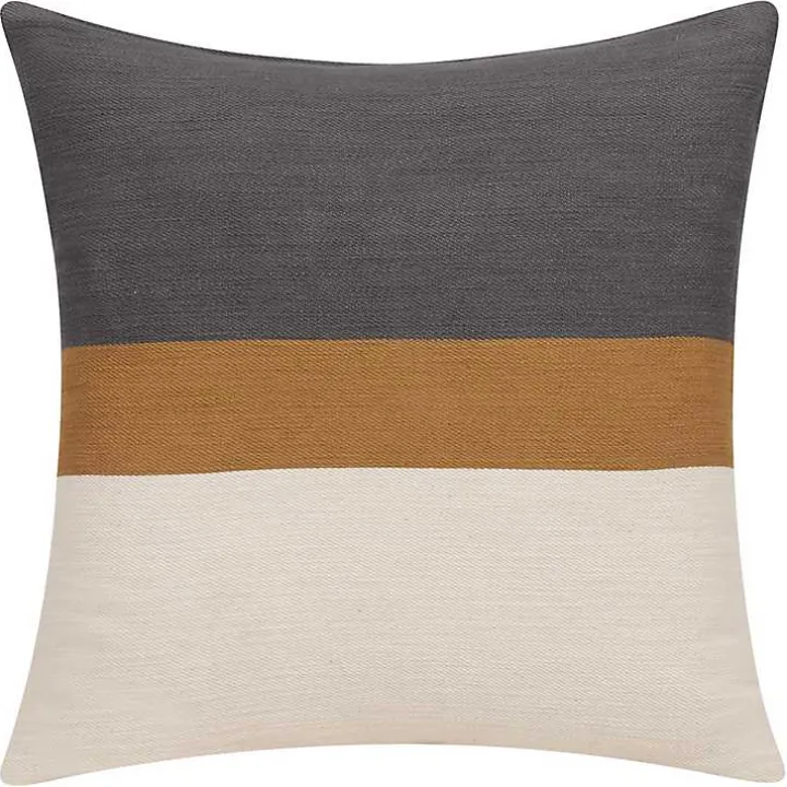Modern Neutral Stripe Pillow