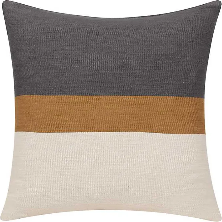 Modern Neutral Stripe Pillow