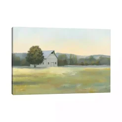 Morning Meadows Canvas Art Print
