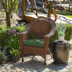 Moss Leala 2-pc. Outdoor Wicker Chair Cushion Set