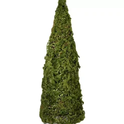 Mossed Cone Tree Figurine